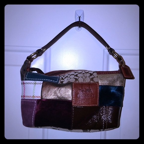 Coach Handbags - Small Coach Patchwork Bag